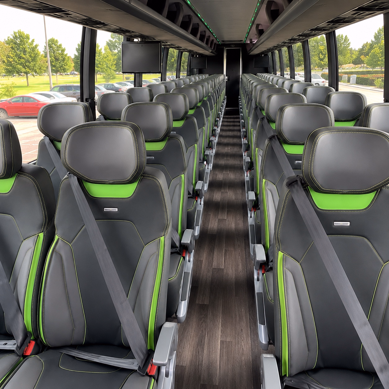 a charter bus to michigan stadium makes every wolverines saturday the easy way