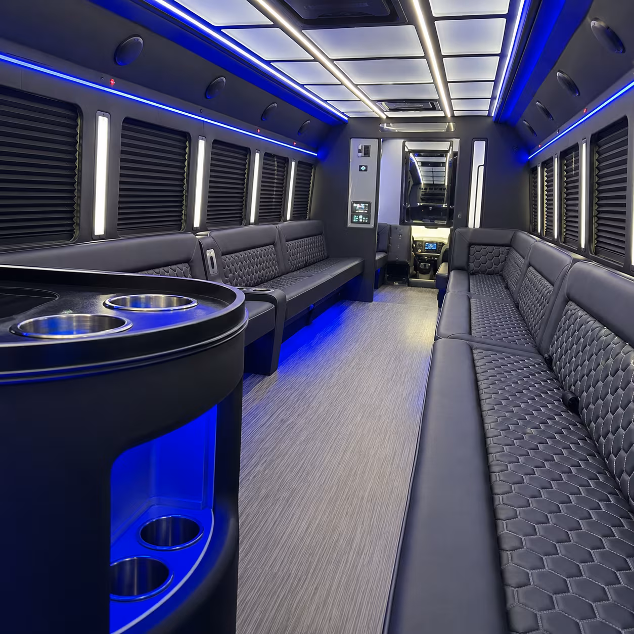 dearborn party bus rentals inside