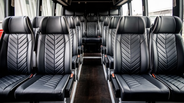 15 passenger minibus inside grand rapids