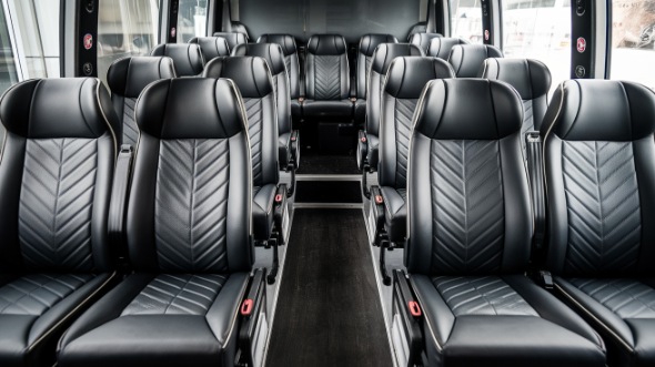 18 passenger minibus inside grand rapids