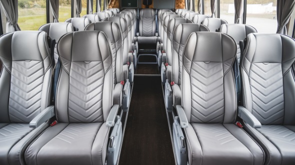 50 passenger charter bus interior ann arbor