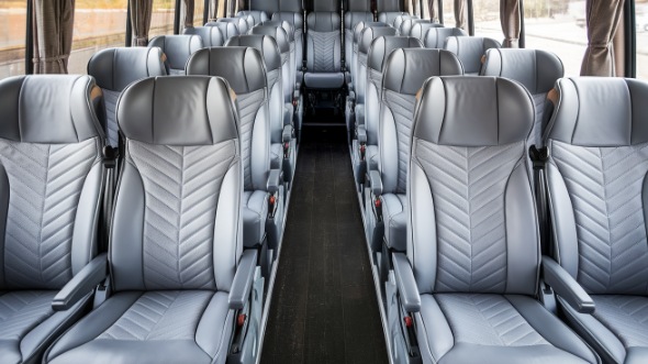 54 passenger charter bus interior canton