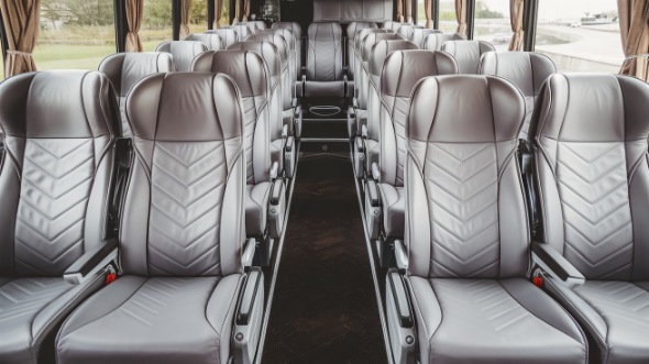 55 passenger charter bus interior canton