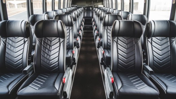 56 passenger charter bus rental ann arbor