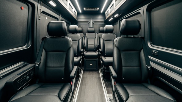 sprinter van with driver rental grand rapids